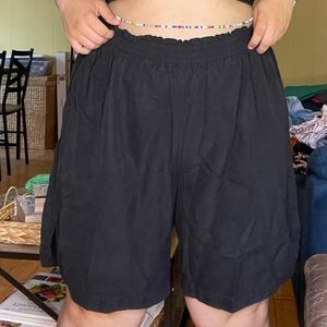 “H&M” black long shorts - XXL